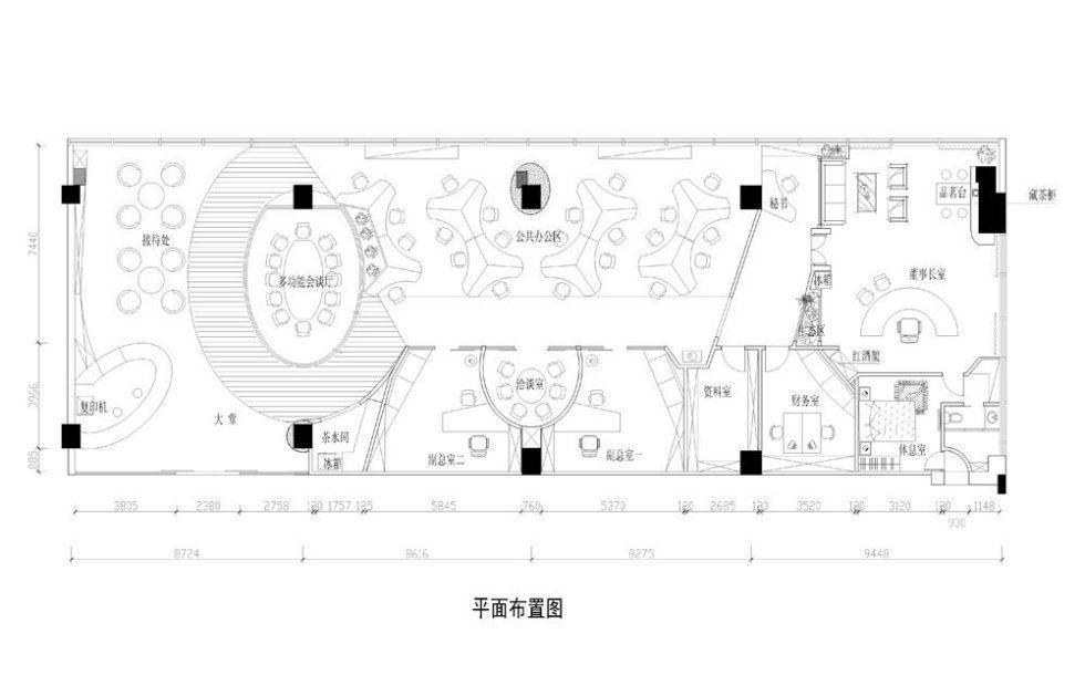 福田中心區(qū)辦公室裝修案例