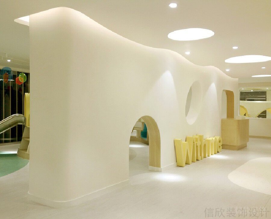 深圳和協幼兒園裝修設計-造型墻裝修設計 深圳和協幼兒園裝修設計-造型墻裝修設計