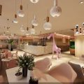 深圳東門奶茶店鋪裝修設(shè)計全景