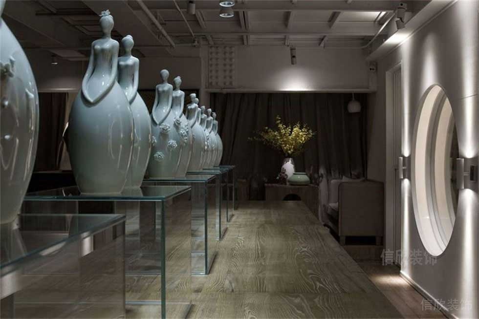 玉石工藝展廳大展廳裝修設(shè)計(jì) 玉石工藝展廳大展廳裝修設(shè)計(jì)