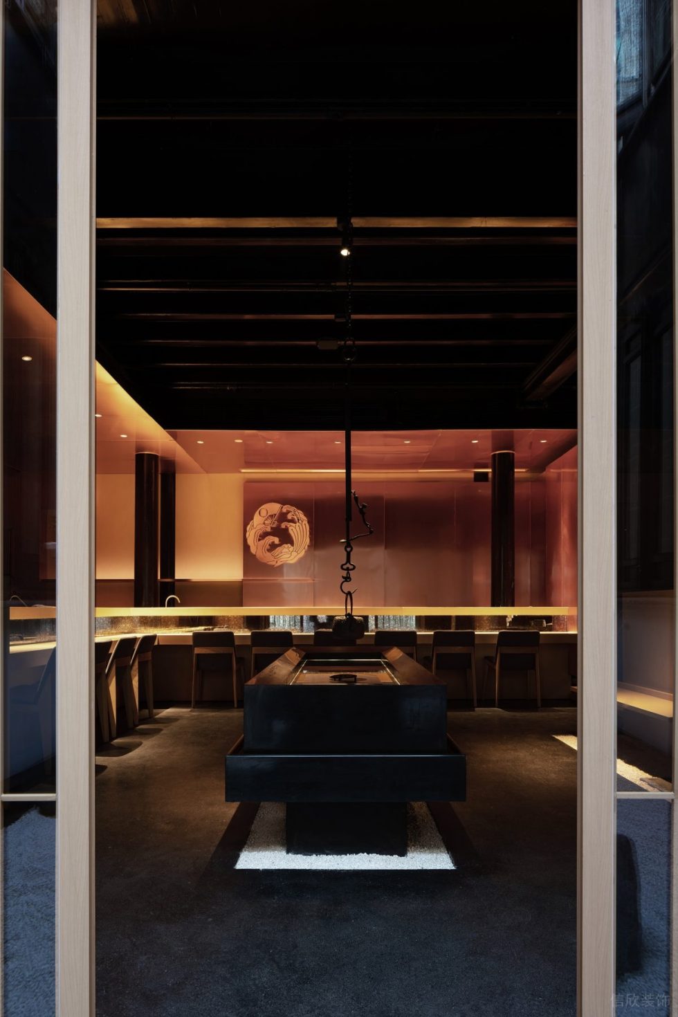 深圳龍華日式禪意餐廳壽司多人用餐區(qū)設(shè)計(jì)裝修