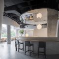 工業(yè)簡(jiǎn)約風(fēng)咖啡店邊座卡座全景裝修設(shè)計(jì)