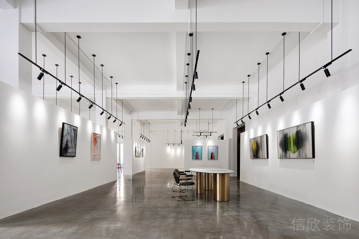 大堂展廳大理石工作室設(shè)計