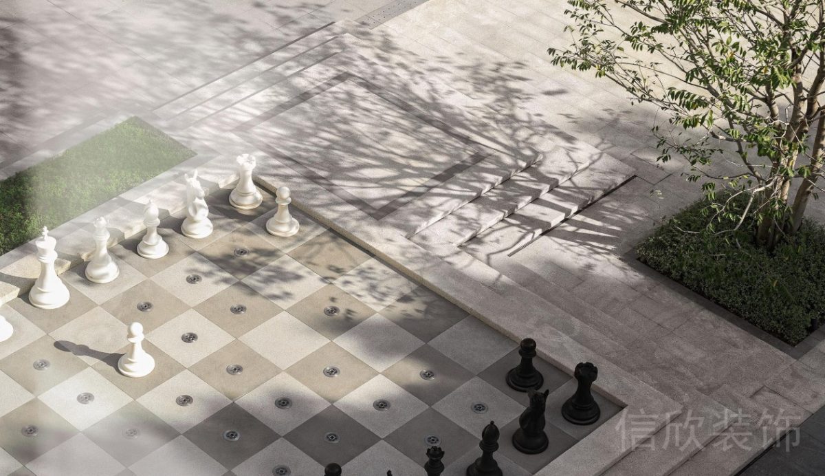 國(guó)際象棋戶外設(shè)計(jì)地臺(tái)階梯式磁吸設(shè)計(jì)培訓(xùn)機(jī)構(gòu)裝修